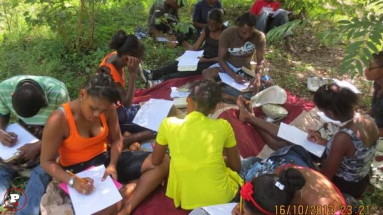 Haiti – Livakte-Camping, a cultura nunca está ociosa